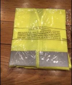 New Men's Safety Reflective Vest - Size 4X