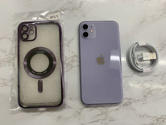 iPhone 11 Like New. Free New Case & Charger