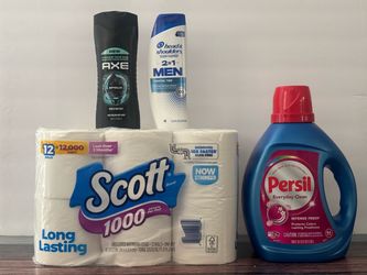 Household Bundle – Scott, Persil, Axe, Head & Shoulders -$25 for all