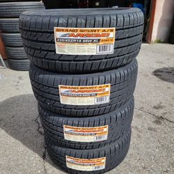 235 45 18 NEW TIRES CAMRY SOLARA AVALON ALTIMA ACCORD KIA MALIBU IMPALA LEXUS ACURA 