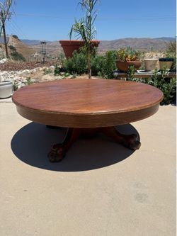 Vintage Oak Coffee Table