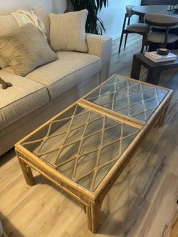 Boho Coastal Coffee Table