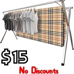 (NEW) Expandable Clothes Drying Rack