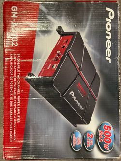 Pioneer speaker car amp