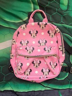 Minnie Mouse Mini Backpack Pink