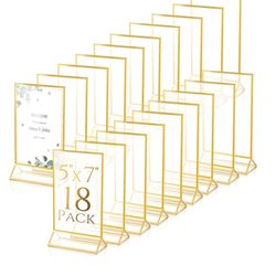 Gold Picture frames