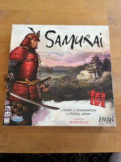 Samurai Board Game (Played Once) 