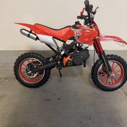 49cc mini dirt bike pit bike for kids off road gas motorcycle Pegasus brand new Fully Assembled
