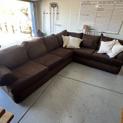 Brown Sectional Couch