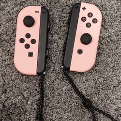 Pink Joy Cons for Nintendo Switch