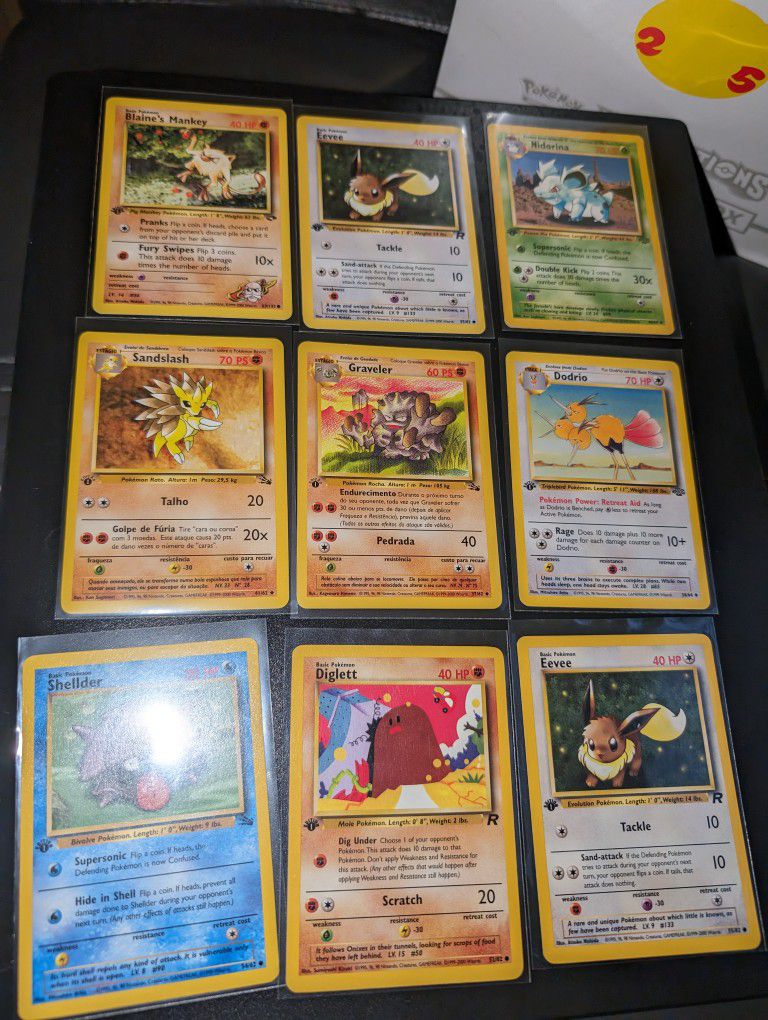 First Edition Pokemon Cards 