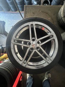 C6 Corvette Rims 18” 19” Offset