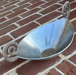 Silver Serving Bowl