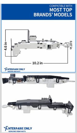 DC64-00519D Washer Door Lock Switch OEM Replacement Fit for Sam-Sung Front Load Washer Door Lock Switch Assembly Replaces  AP PS11762120