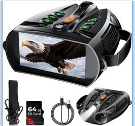 4K Night Vision Goggles, 4.0" HD Screen Night Vision
