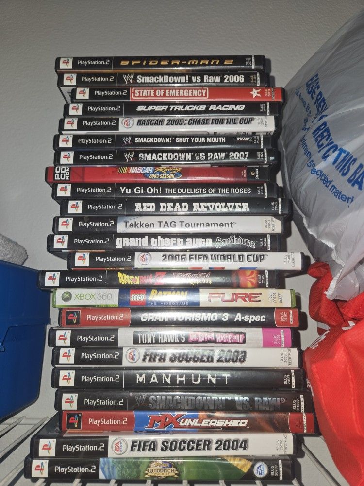 Ps1 Ps2 Xbox360 Pc Video Games