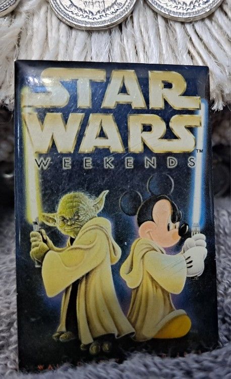 Star Wars Weekends Pin Yoda Mickey Lucasfilm 2003 Walt Disney World Resorts Excl