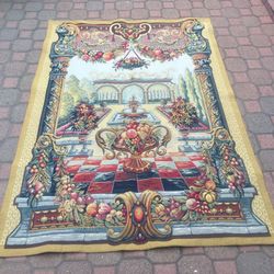 FRENCH MADE TAPESTRY W CERTIFICATE