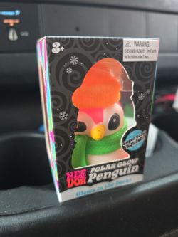 Needoh penguin, knitten, & nice cube