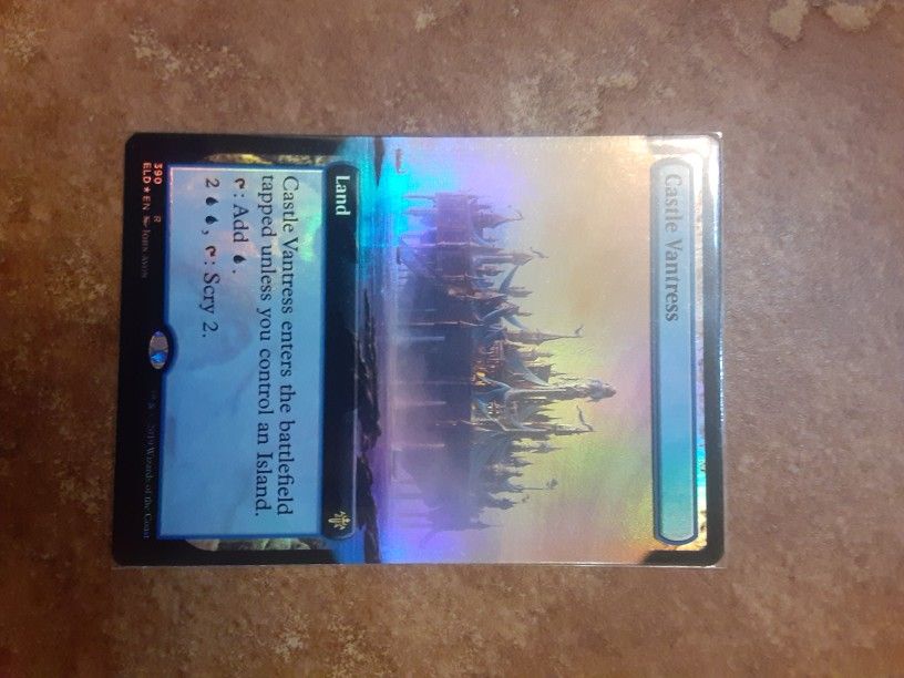 Mtg Castle Vantress Foil Oversized Art Foil