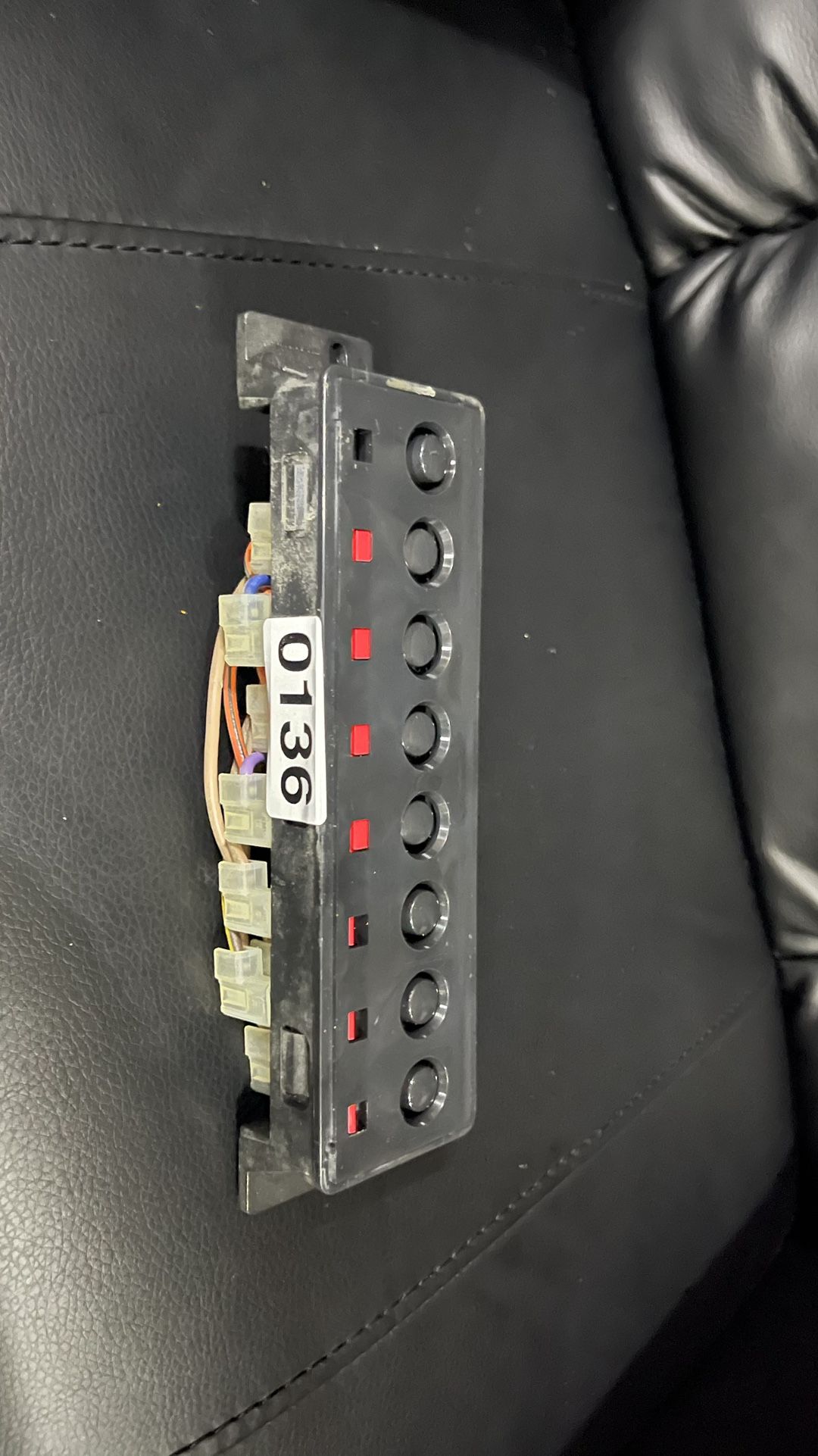 GE Dishwasher Switch Panel Part #165D5576p008