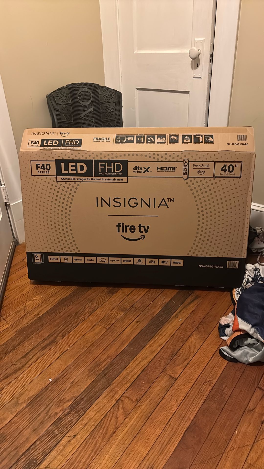 Brand New 40” Insignia Fire Tv
