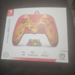 Nintendo Switch Super Mario Themed Controller