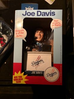 Joe Davis LA Dodgers Talking Bobblehead 2024