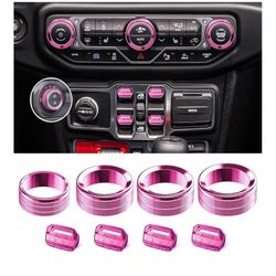 Jeep Wrangler Pink Knob Covers