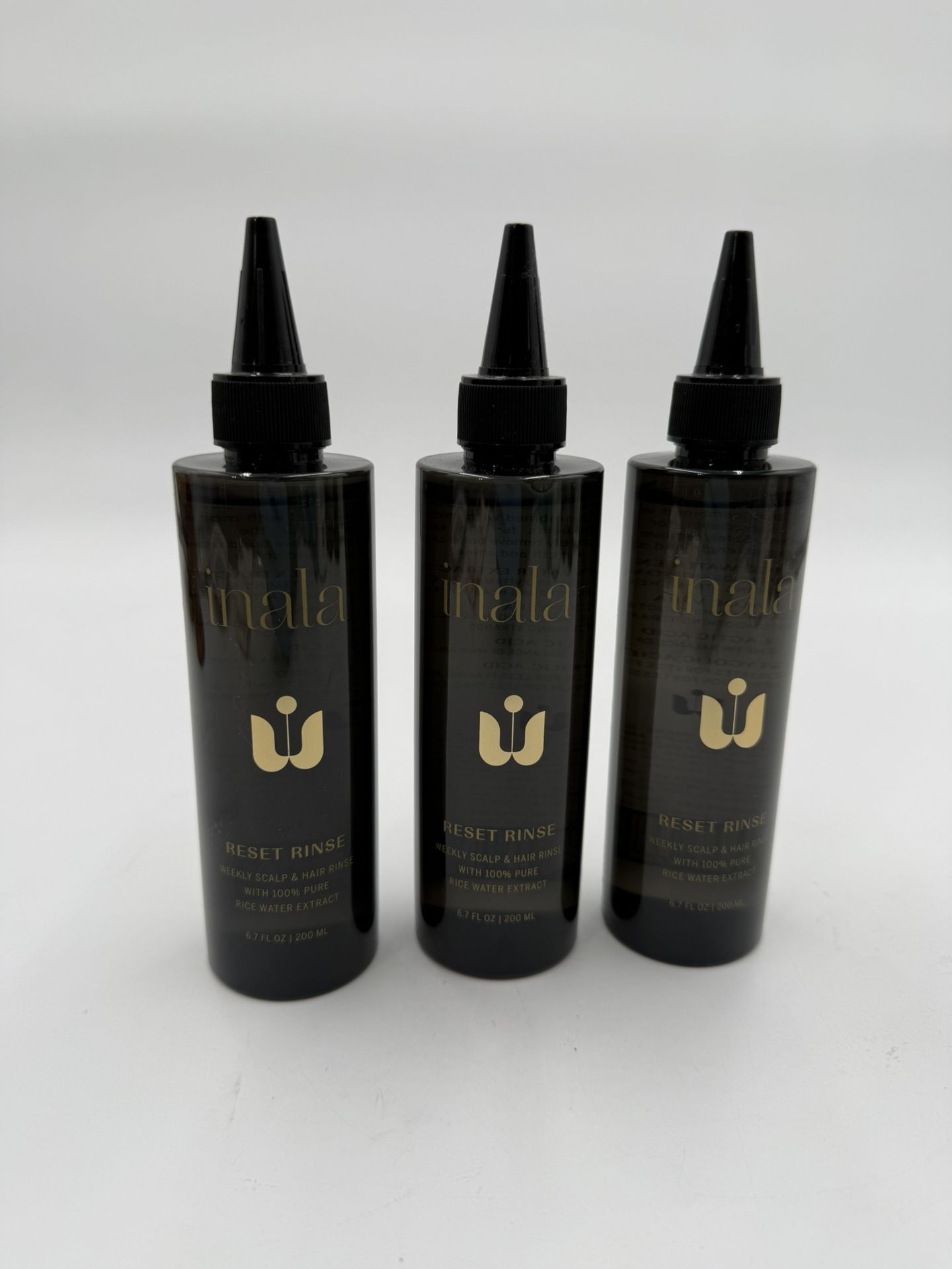 Inala Reset Rinse 6.7 fl oz Weekly Scalp & Hair Treatment – Lot of 3 – NEW