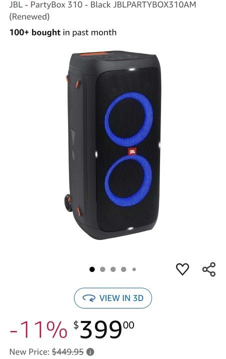 310 JBL PATY BOX
