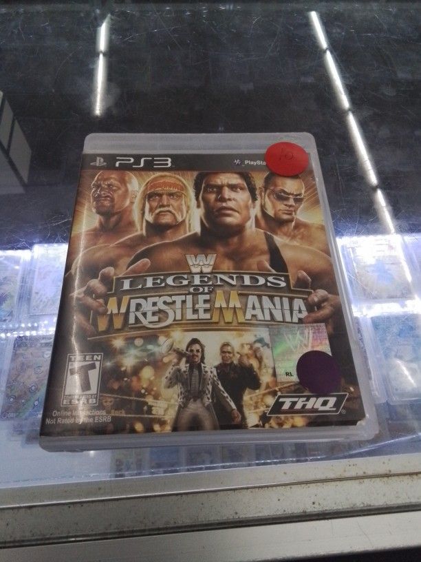 Legends Of WrestleMania (PS3)