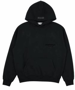 Fear of God Essentials Black Pullover Hoodie