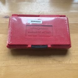Snap-On Magnetic Master SAE Bit Set - New Sealed