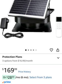 Solar fan