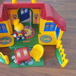 Tolo Children Playhouse Dollhouse With Accessories 