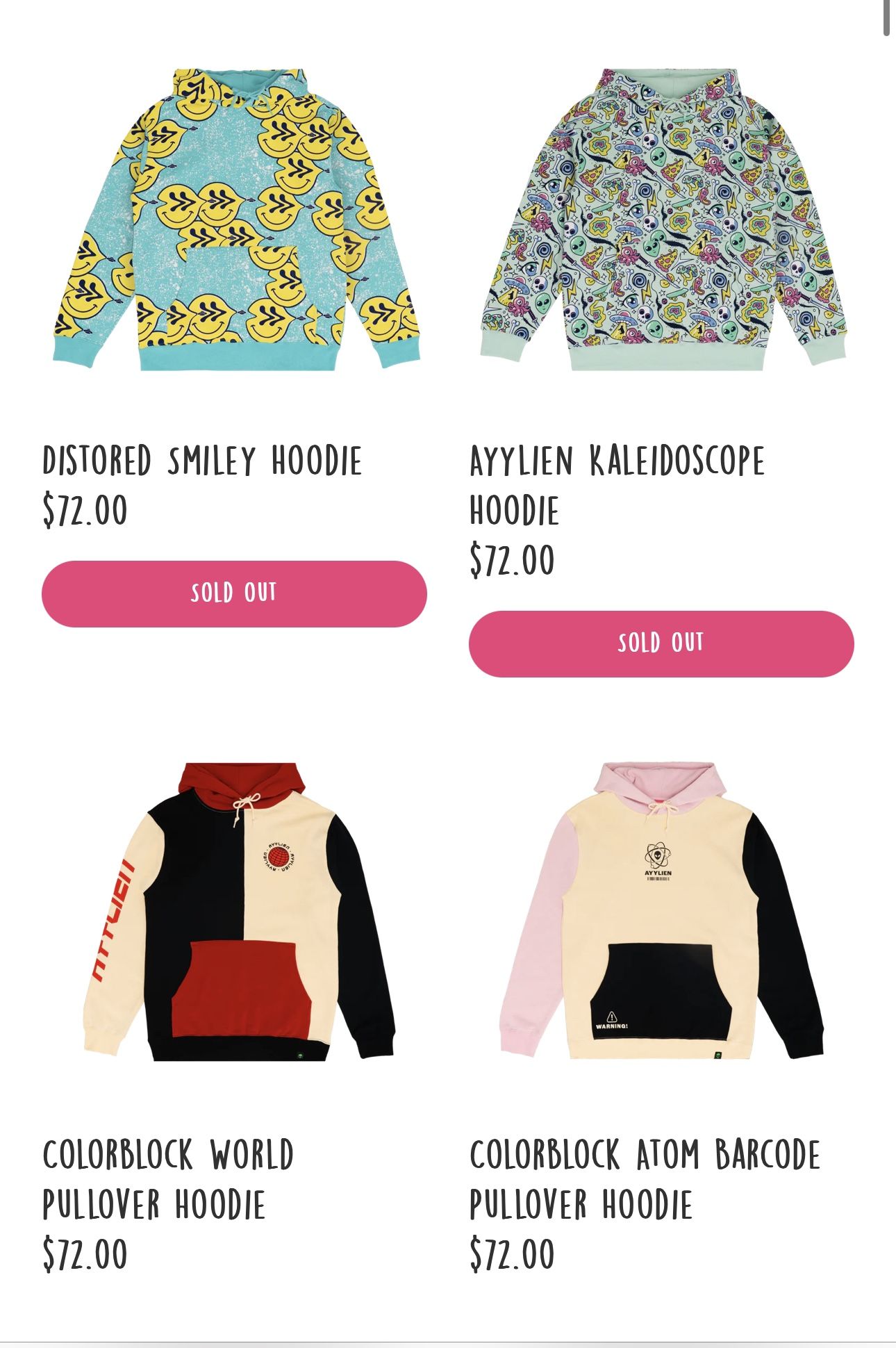 Ayylien Hoodies *NEW*