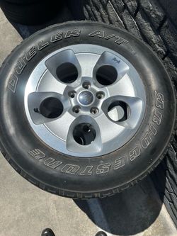Jeep Wrangler Wheels & Tires – Set of 4