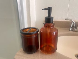 toothbrush and soap holder