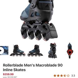 Rollerblade Men’s Macroblade 90 Inline Skates