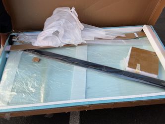 Frameless Double Sliding Tub