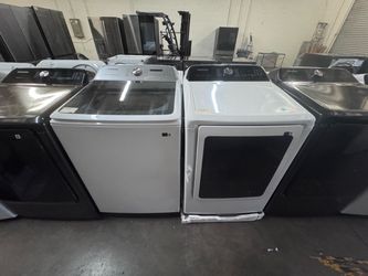 Samsung Top Load Washer and Dryer Set