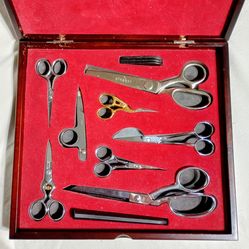 Gingher 8 piece scissor set - Heirloom Collection