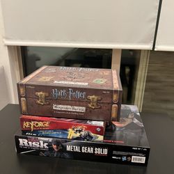 Board Games - Harry Potter Hogwarts Battle + Keyforge Call of the Archons