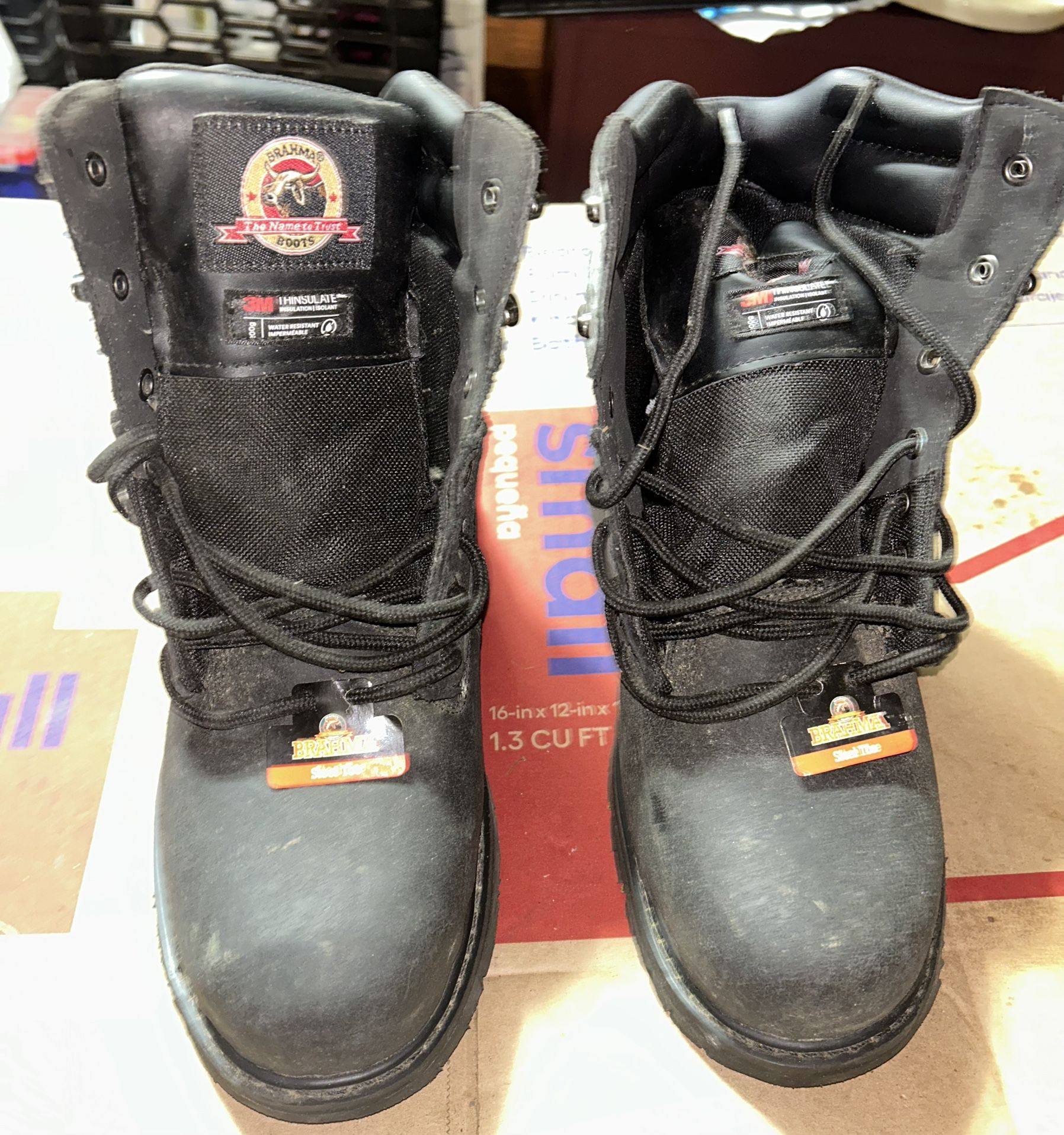 Men’s Brahma 6” High Steel Toe Boots