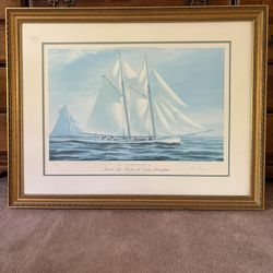 Framed Maritime Art