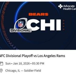 Chicago Bears Vs Los Angeles Rams - NFC Divisional