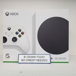 Xbox Series S Gaming Console- Pay $1 DOWN AVAILABLE - NO CREDIT NEEDED 