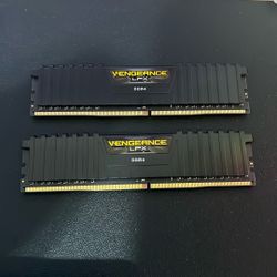 16GB DDR4 Ram Corsair Vengeance LPX