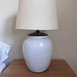 Pottery Barn Ceramic Lamps (2)